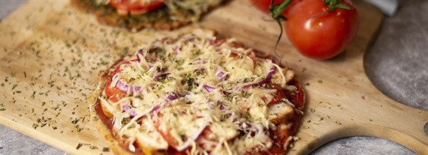 Proteiinipitoinen Pizza