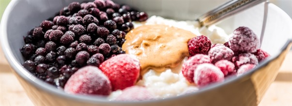 Proteiinipitoinen kaurapuuroherkku