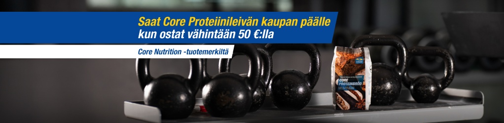 Vain tnn! Saat Core Proteiinileivn kaupan plle