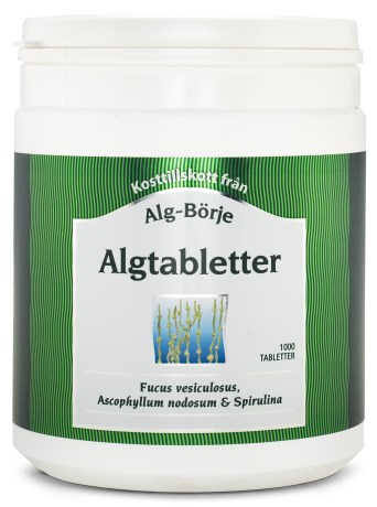 Pienoiskuva Alg-Brje Algtabletter, 1000 tabl
