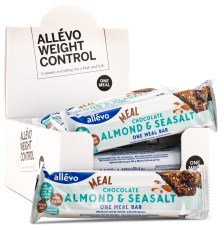 Pienoiskuva Allevo One Meal Bar, Almond & Seasalt, 20 kpl pakkaus