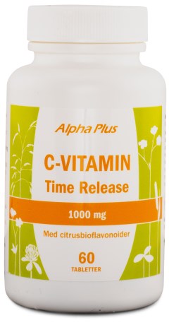 Alpha Plus C-Vitamin Time Release 1000 mg,  - Alpha Plus