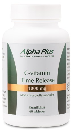 Alpha Plus C-Vitamin Time Release 1000 mg,  - Alpha Plus