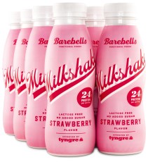 Pienoiskuva Barebells Milkshake, Mansikka, 8-pack
