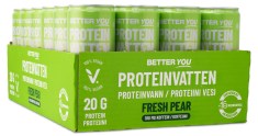 Pienoiskuva Better You Proteiinivesi Kofeiinilla,180 mg, Tuore pryn, 24 kpl