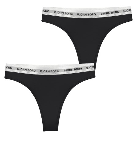 Bj�rn Borg Core Logo Thong 2 pack,  - Bj�rn Borg