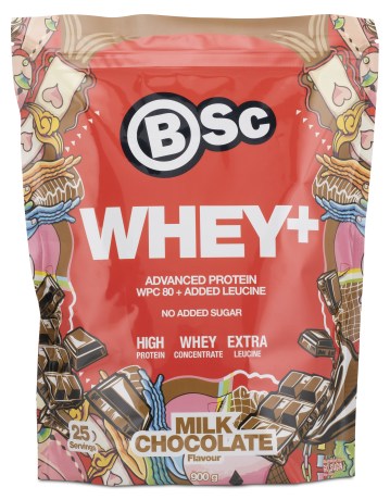 Pienoiskuva BSc Whey , Milk Chocolate, 900 g