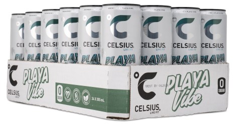 Pienoiskuva Celsius Energiajuoma, Playa Vibe, 24 kpl