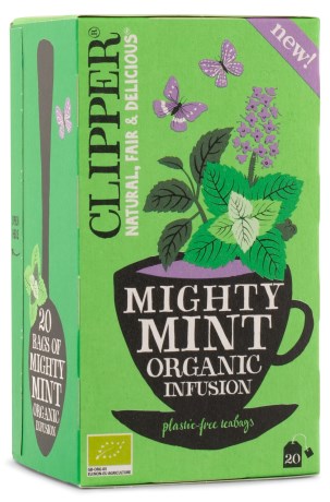 Clipper Tea Mighty Mint Infusion,  - Clipper