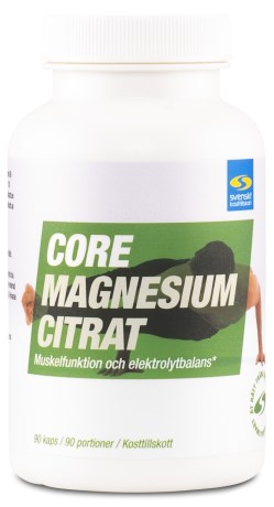 Core Magnesium Sitraatti ,  - Svenskt Kosttillskott