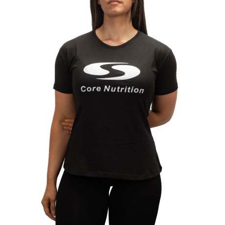 Core Nutrition Womens Logo Tee,  - Svenskt Kosttillskott