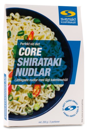 Core Shirataki Nuudelit,  - Svenskt Kosttillskott