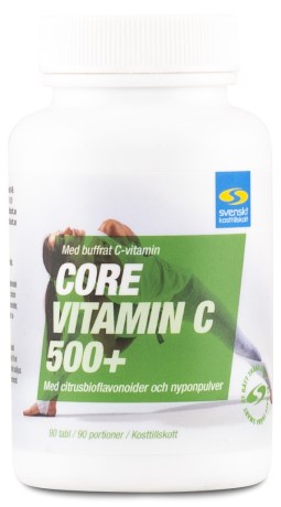 Core Vitamin C 500+,  - Svenskt Kosttillskott