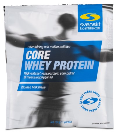 Core Whey Proteiini Annospussit,  - Svenskt Kosttillskott