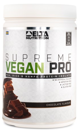 Delta Nutrition Supreme Vegan PRO,  - Delta Nutrition