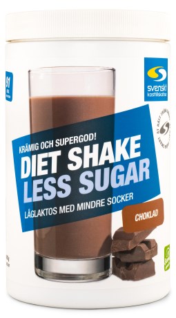 Diet Shake Less Sugar,  - Svenskt Kosttillskott