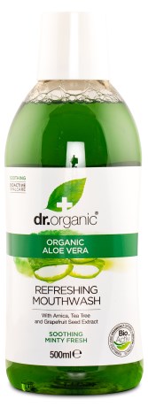 Dr Organic Aloe Vera Suuvesi  - Dr Organic