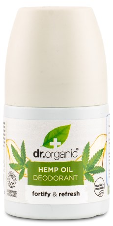 Dr Organic Hamppu�ljy Deo Roll-on,  - Dr Organic