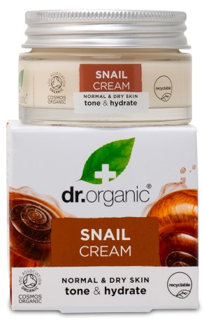 Pienoiskuva Dr Organic Snail Gel Cream, 50 ml