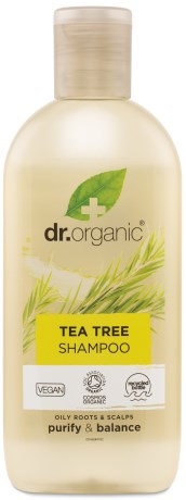 Dr Organic Tea Tree Shampoo - Dr Organic