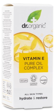 Dr Organic Vitamin E Pure Oil - Dr Organic