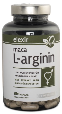 Elexir Pharma Maca L-arginin,  - Elexir Pharma