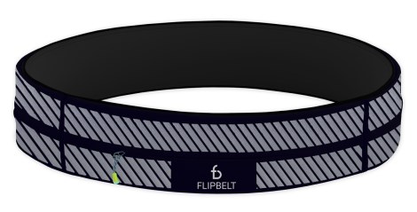 FlipBelt Zip Reflective,  - FlipBelt