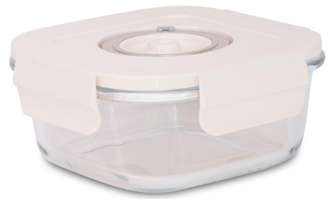 Pienoiskuva Foodecobox Vakuumi Lasinen Evsrasia, Neli, S, Valkoinen
