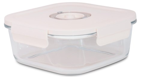 Pienoiskuva Foodecobox Vakuumi Lasinen Evsrasia, Neli, L, Valkoinen