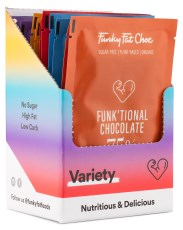 Funky Fat Foods Suklaa Mix 10 pack