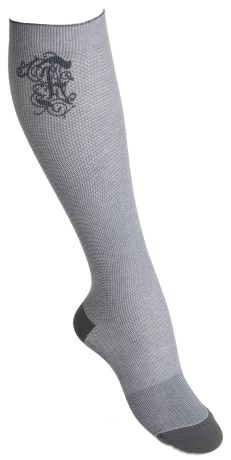Pienoiskuva Funq Wear Polvipituiset tukisukat Puuvillaa 15-18, 38-39, Groovy Grey
