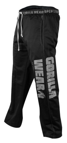 Pienoiskuva Gorilla Wear Logo Mesh Pants, S/M, Musta