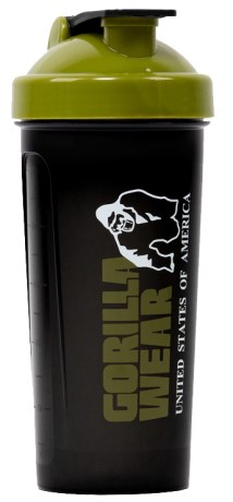 Pienoiskuva Gorilla Wear Shaker XXL, 1000 ml, Black / Green
