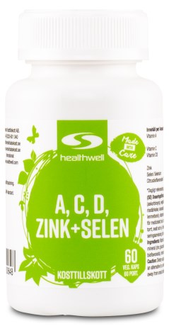 Healthwell A, C, D, Sinkki+Seleeni ,  - Healthwell