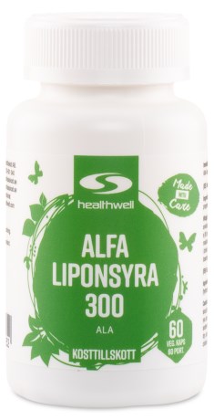 Healthwell Alfa Lipoiinihappo 300 ,  - Healthwell