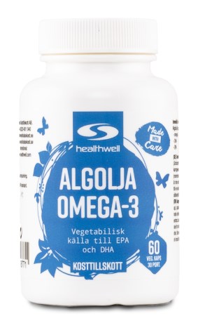 Healthwell Algolja Omega-3,  - Healthwell