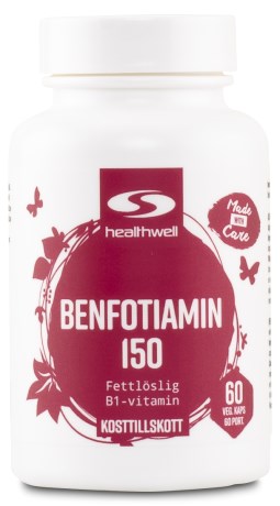 Healthwell Benfotiamiini 150,  - Healthwell