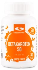 Healthwell Beetakaroteeni 50