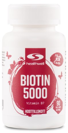 Healthwell Biotiini 5000,  - Healthwell