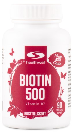 Healthwell Biotiini 500,  - Healthwell