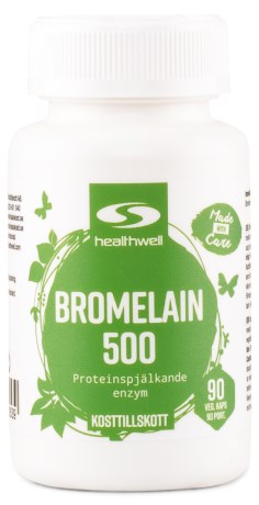 Healthwell Bromelaiini 500,  - Healthwell