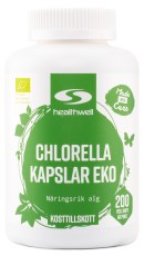 Healthwell Chlorella Kapselit Luomu