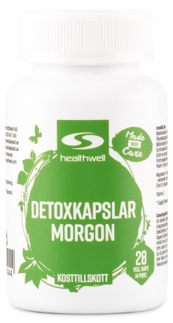 Healthwell Detox-Kapselit Aamu,  - Healthwell