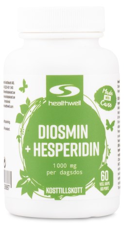 Healthwell Diosmin+Hesperidin Oksidatiivista Stressi� Vastaan,  - Healthwell