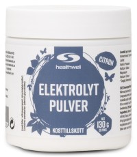 Pienoiskuva Healthwell Active Elektrolyyttijauhe - kopia, Sitruuna, 130 g
