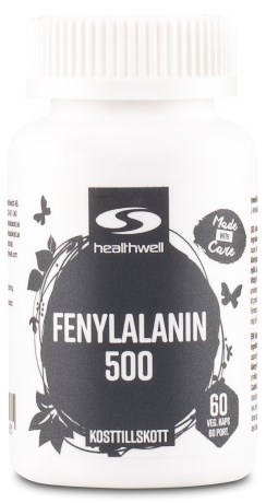 Healthwell Fenylalanin 500,  - Healthwell