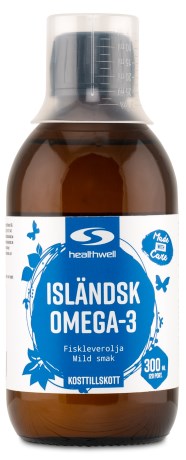 Healthwell Islantilainen Omega-3,  - Healthwell