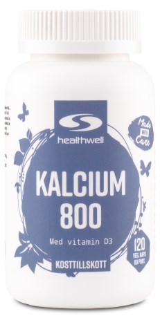 Healthwell Kalsium 800,  - Healthwell