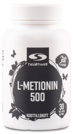 Healthwell L-metioniini 500,  - Healthwell