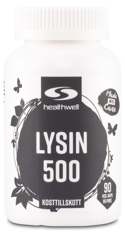 Healthwell Lysiini 500,  - Healthwell